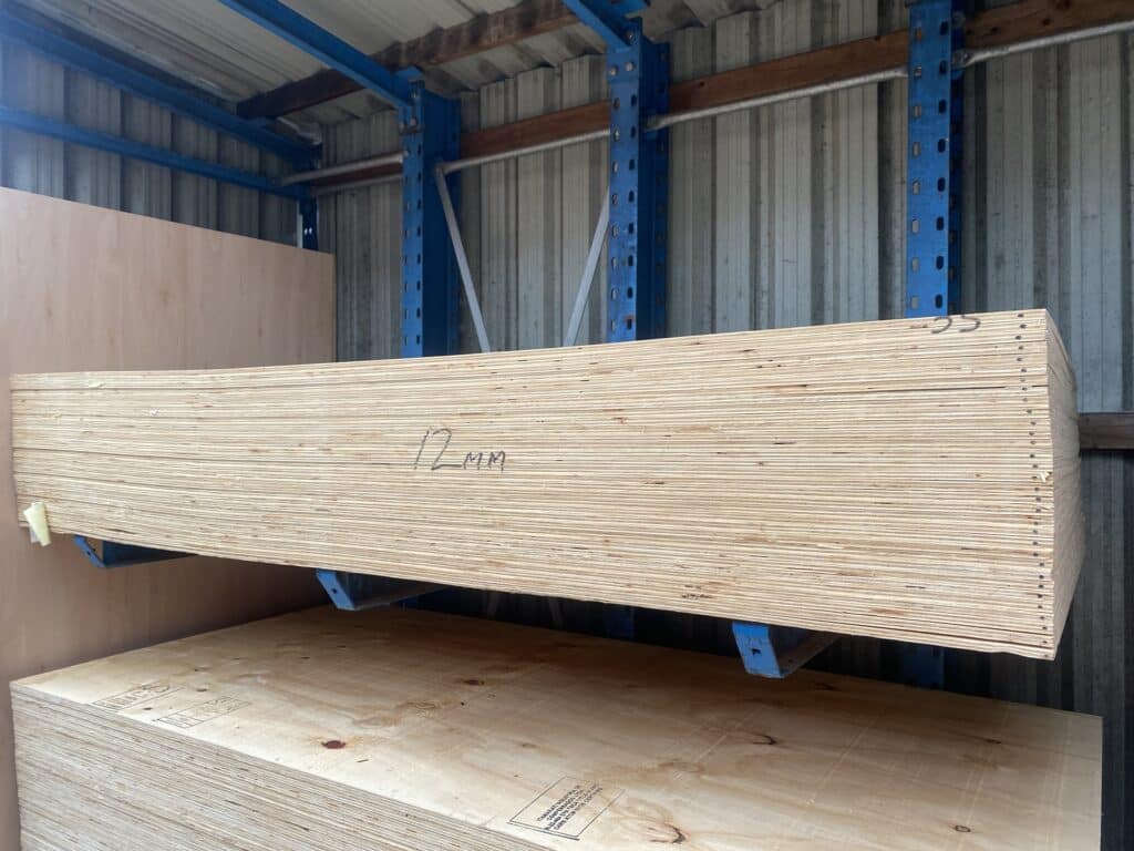 2440mm X 1220mm X 12mm Shutter Plywood – Anthony Axford Timber Merchants